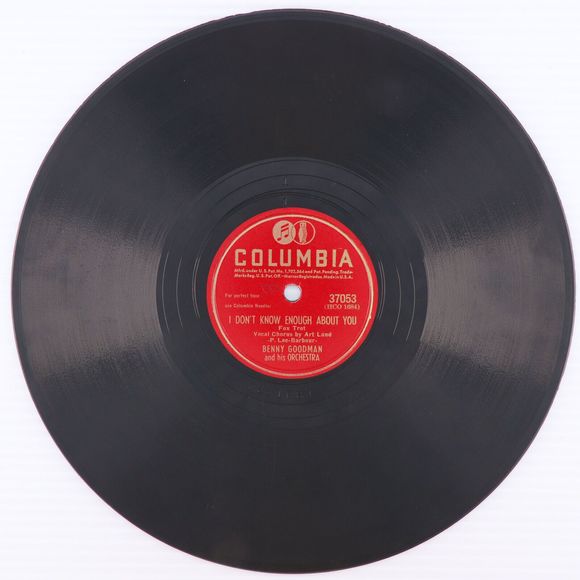Benny Goodman - Blue Skies/I Don't Know Enough About You 1946 78rpm Record 37053 - Picture 4 of 16